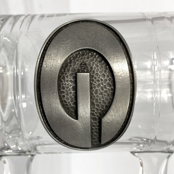 Georgia Bulldogs H&M Clear Glass Mug with Metallic Emblem - Picture 9 of 9